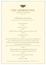 Menus & Prices, The Lifeboat Inn, Thornham