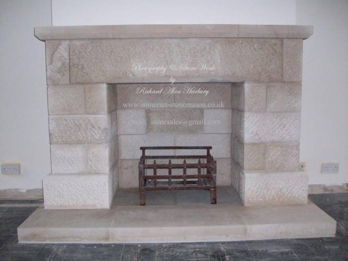 Portland stone fireplace Profile Photos of Richard Harbury Stonemasonry 28 Bilberry Grove - Photo 2 of 15