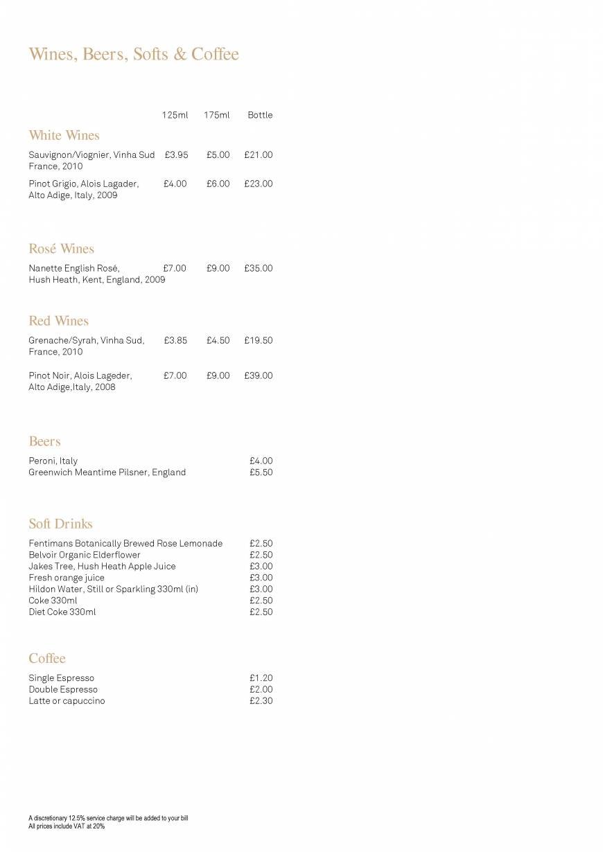  Pricelists of Searcys Champagne Bar - Westfield Stratford City 8a Ground Floor, The Arcade, Westfield Stratford City - Photo 4 of 16