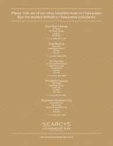 Menus & Prices, Searcys Champagne Bar - Westfield Stratford City, London