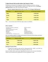 Menus & Prices, Golden Banana B&B and Superior Hotel, Siem Reap