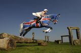 May 22nd.2012. Barbury Estate, Marlborough, home of the Barbury Int horse trials.<br />
Credit Image: Andy Hooper/Daily Mail/Solo Syndication)<br />
Picture must carry Barbury Int horse trial info<br />
Laura Collett jumps  Stone henge with Natterjack<br />
<br />
 Rochester PR & Marketing Elcot Mews, Elcot Lane 