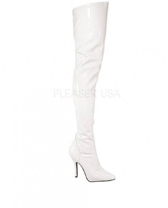 Plain white patent thigh high boots - also in black, red Kinky Boots of Corsetera Ltd 27 Lyveden Road - Photo 9 of 23 Plain white patent thigh high boots - also in black, red Kinky Boots of Corsetera Ltd 27 Lyveden Road - Photo 9 of 23