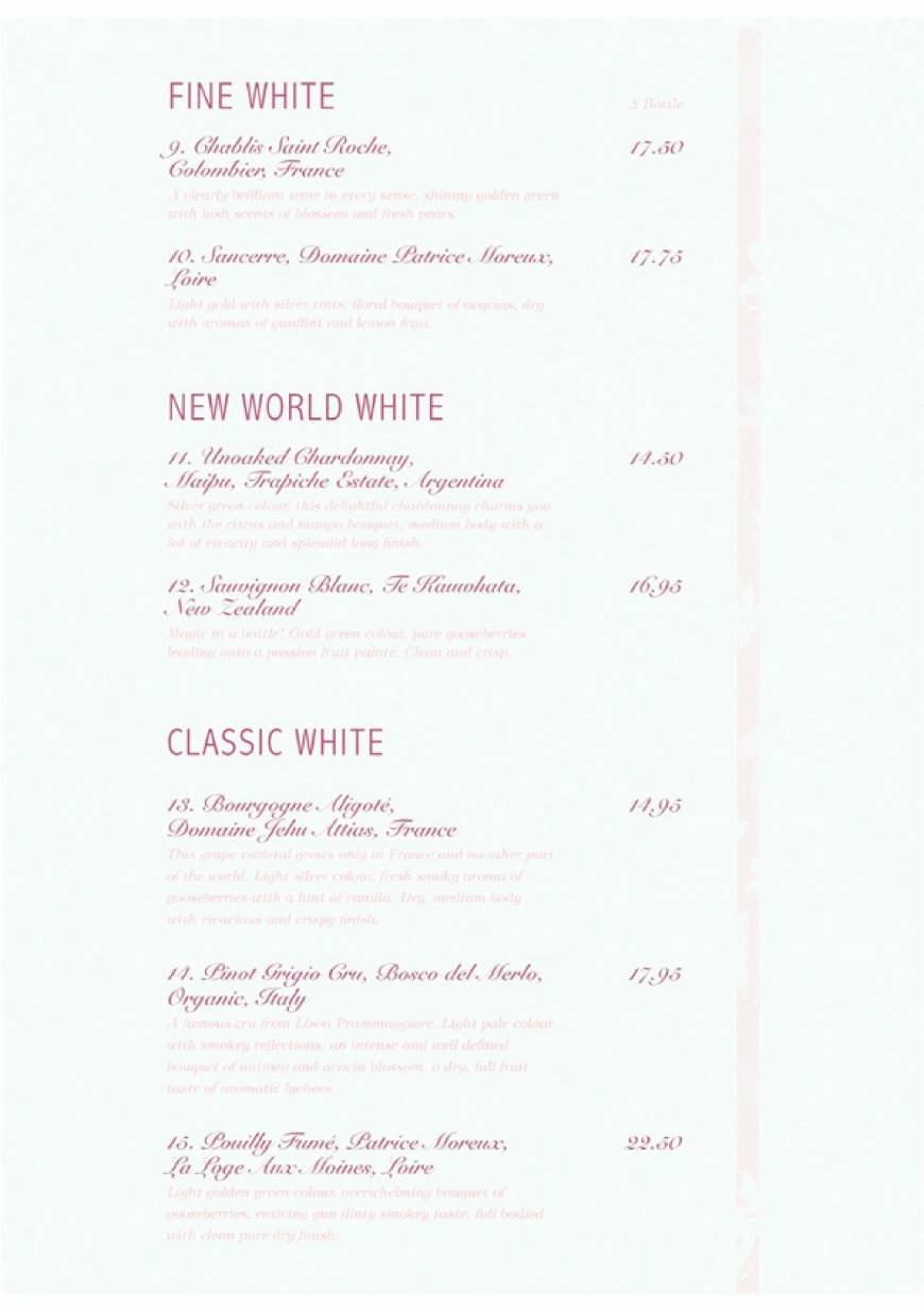  Pricelists of The Rose at Stapleford 81 London Road, Stapleford - Photo 7 of 15