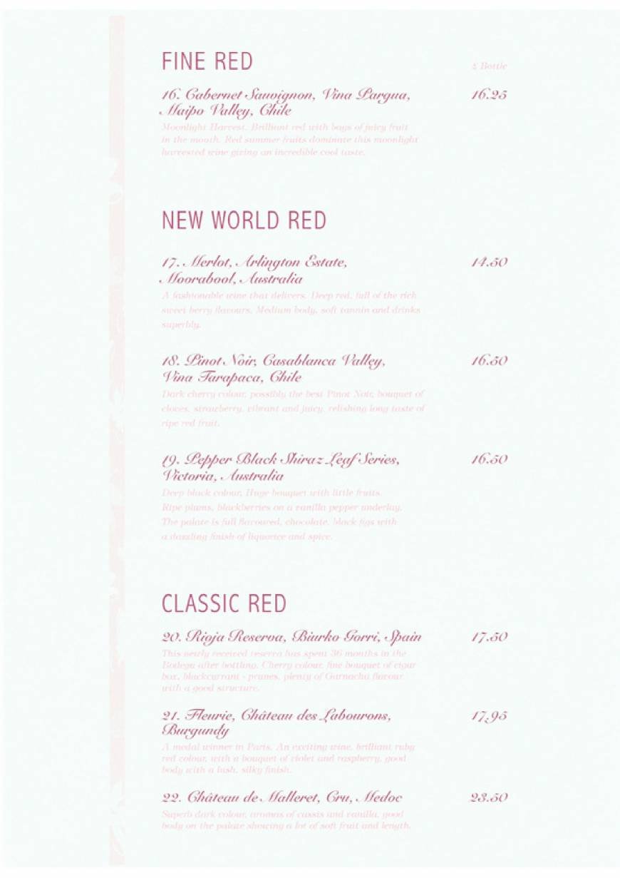  Pricelists of The Rose at Stapleford 81 London Road, Stapleford - Photo 8 of 15