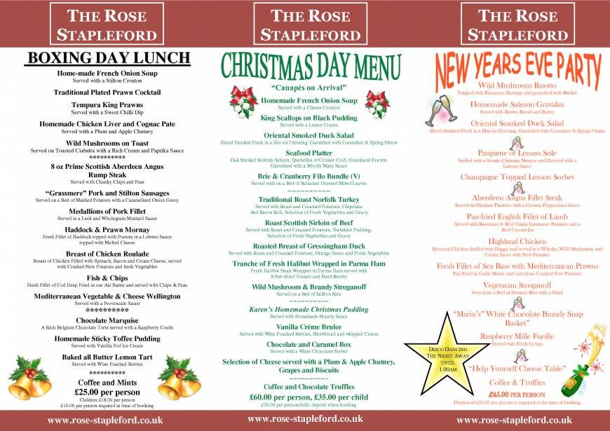  Pricelists of The Rose at Stapleford 81 London Road, Stapleford - Photo 13 of 15