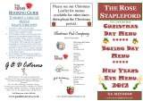 Menus & Prices, The Rose at Stapleford, Cambridge