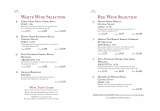 Menus & Prices, The Horns - Crondall, Farnham