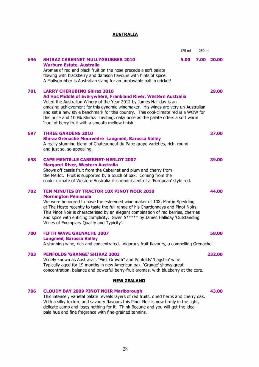  Pricelists of The Hoste Arms The Green - Photo 25 of 54