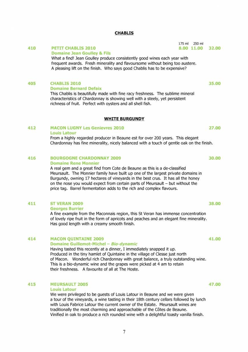  Pricelists of The Hoste Arms The Green - Photo 32 of 54