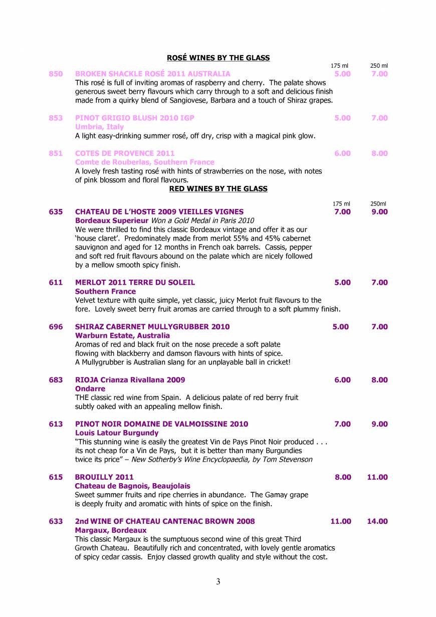  Pricelists of The Hoste Arms The Green - Photo 47 of 54