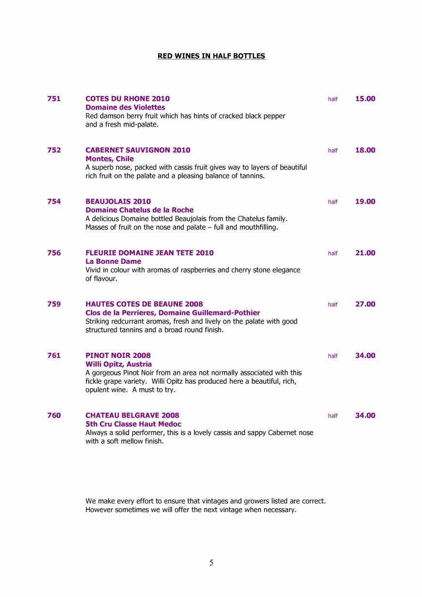  Pricelists of The Hoste Arms The Green - Photo 49 of 54