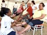 Massage on the move, Johannesburg