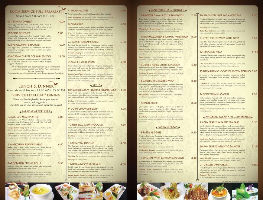  Pricelists of Touch of Lime Restaurant Corner River Road & Samdech Tep Vong Street,Wat Bo Village,Sala Kamroeuk Commune, - Photo 1 of 4