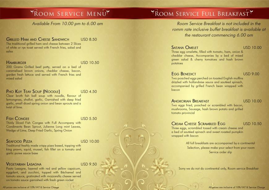  Pricelists of Touch of Lime Restaurant Corner River Road & Samdech Tep Vong Street,Wat Bo Village,Sala Kamroeuk Commune, - Photo 4 of 4