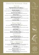 Menus & Prices, The White Horse - Ramsden Heath, Billericay