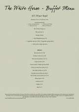 Menus & Prices, The White Horse - Ramsden Heath, Billericay
