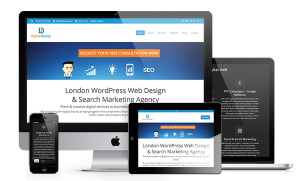WordPress Web Design & SEO Profile Photos of WordPress Web Design & SEO | WP Support Packages - Digital Bang Ltd Kemp House, 152 City Road - Photo 2 of 12
