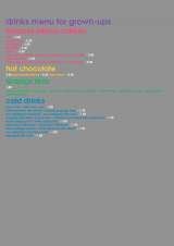 Menus & Prices, Beanies, Croydon