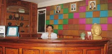 Front receptionist Interior of Angkor Wat Guest House #286, Taphul Road, Svaydang Khum commune, Siem Reap Town. - Photo 5 of 5