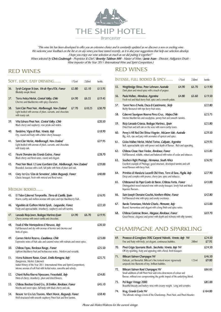  Pricelists of The Ship Hotel Brancaster Main Road - Photo 2 of 2