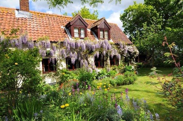 Rear south-facing garden Profile Photos of Pollywiggle Cottage 40 The Drove, West Raynham - Photo 2 of 9