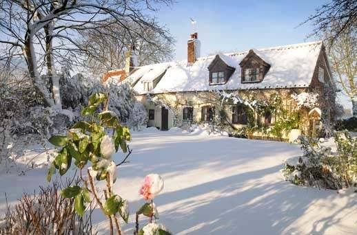 Winter rear garden Profile Photos of Pollywiggle Cottage 40 The Drove, West Raynham - Photo 9 of 9