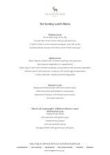 Menus & Prices, The White Hart Hotel - Hingham, Norwich