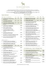 Menus & Prices, The White Hart Hotel - Hingham, Norwich