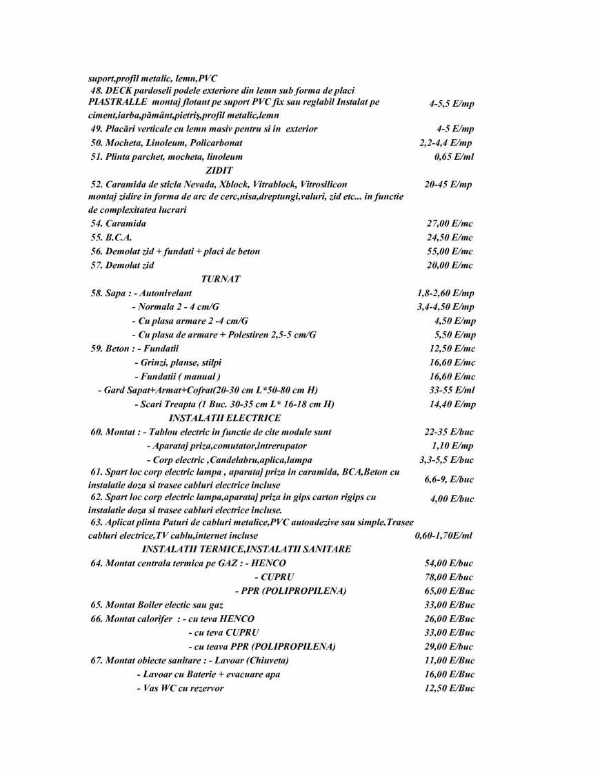  Pricelists of HFL Co Design,Amenajari interioare amenajari exterioare Nirajului 20 - Photo 5 of 8