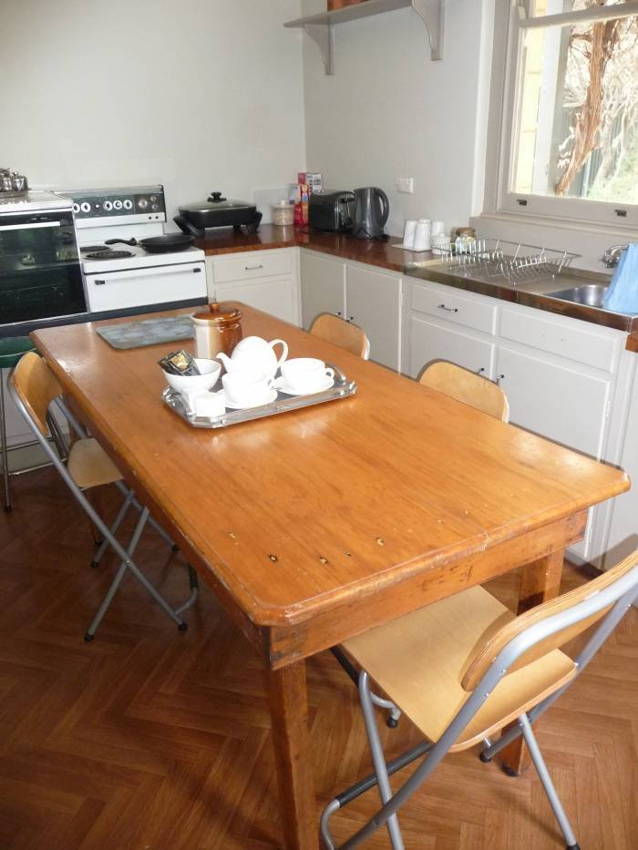 1960's Country kitchen with garden view. New fridge, microwave & well equipped. Profile Photos of Country bakehouse Accommodation Main Street - Photo 6 of 11 1960's Country kitchen with garden view. New fridge, microwave & well equipped. Profile Photos of Country bakehouse Accommodation Main Street - Photo 6 of 11