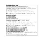 Menus & Prices, Nanango Caravan & Motorhome Park, Nanango