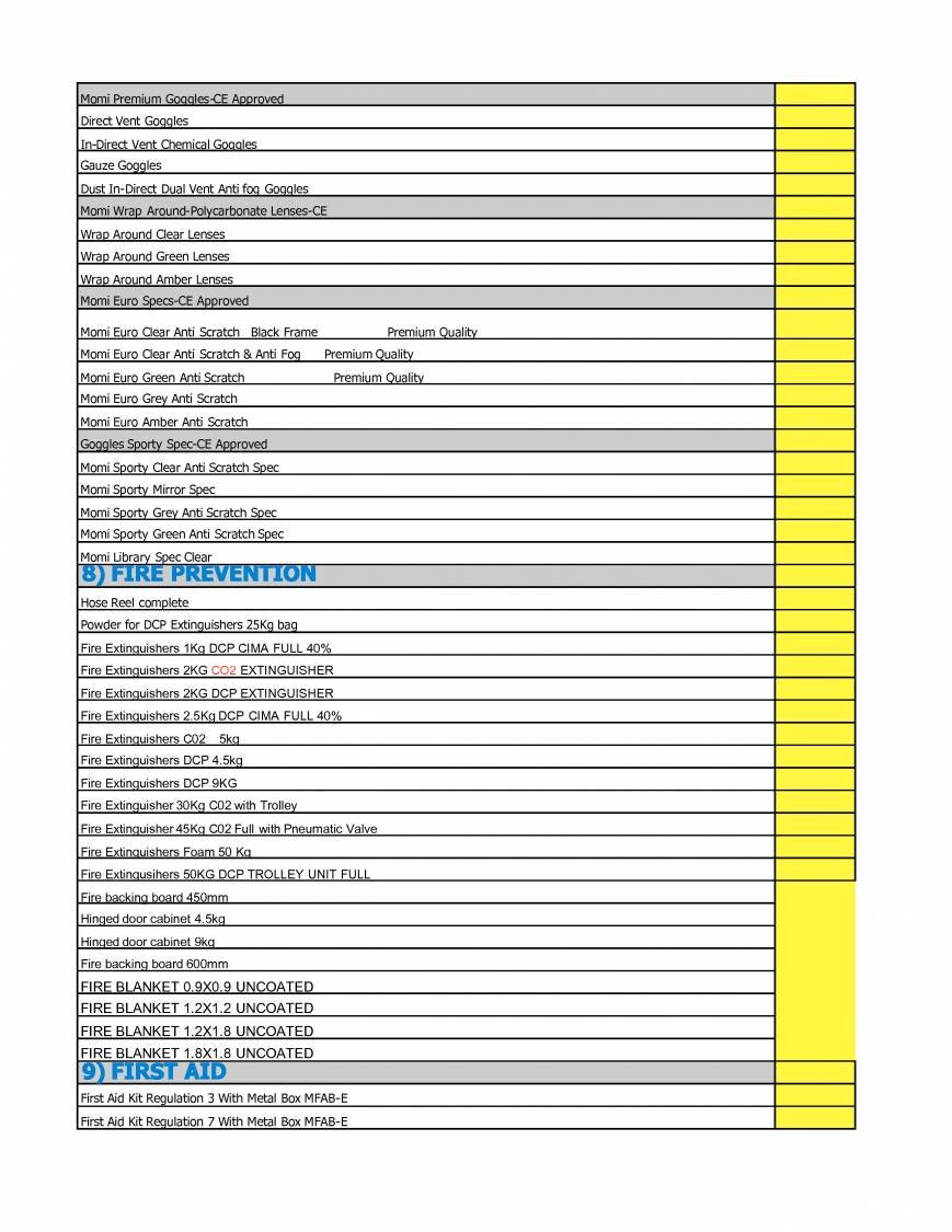  Pricelists of Bond Street Exports cc 52 Douglas Road Glen Austin - Photo 3 of 18