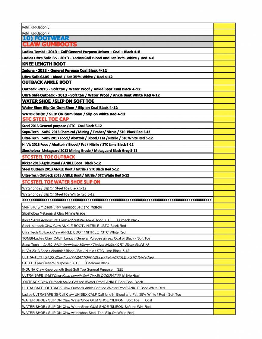  Pricelists of Bond Street Exports cc 52 Douglas Road Glen Austin - Photo 2 of 18