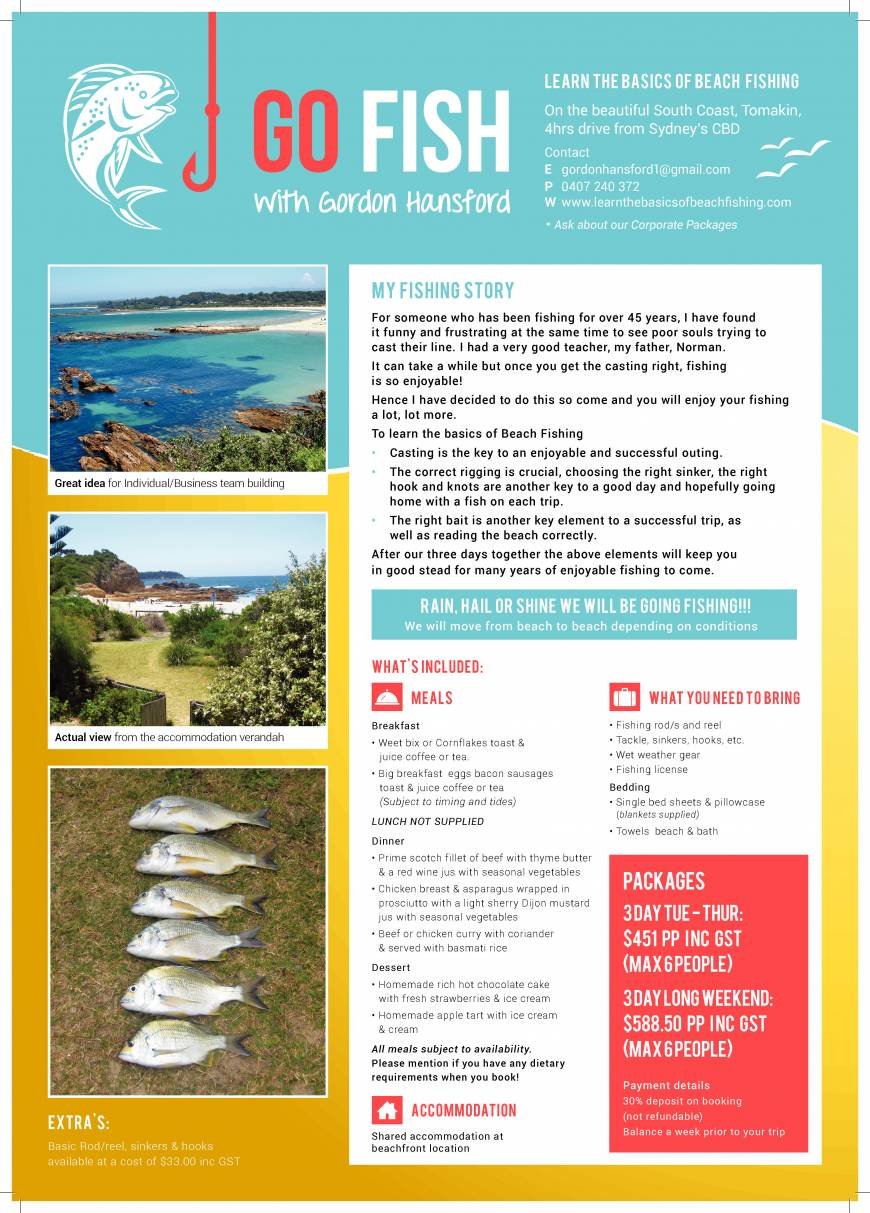  Pricelists of LEARN THE BASICS OF BEACH FISHING Sunpatch prd - Photo 1 of 2