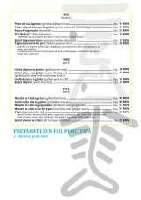Menus & Prices, Fishbone, bucuresti