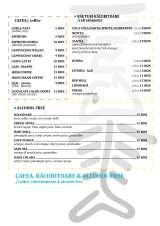 Menus & Prices, Fishbone, bucuresti