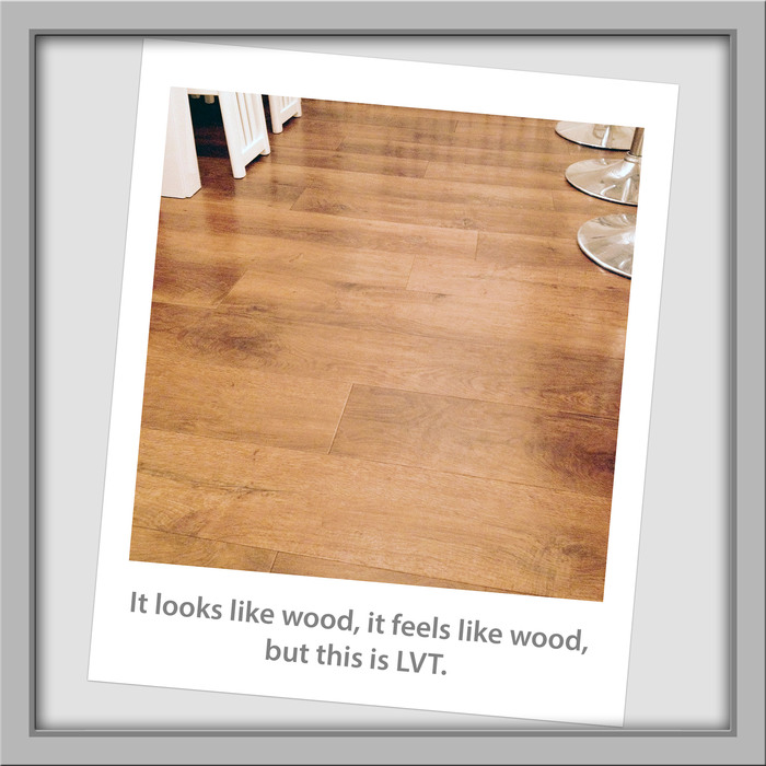 Who would guess this isn't wood?<br />
Luxury Vinyl Tiles are a realistic alternative to wood. It looks like wood, it feels like wood, but this is LVT.<br />
Our Fitter's Snap Shot shows LVT under a kitchen breakfast bar. Practical and stylish! Fitters' Snaps of DA Flooring 3 Enmore Close - Photo 2 of 8 Who would guess this isn't wood?<br />
Luxury Vinyl Tiles are a realistic alternative to wood. It looks like wood, it feels like wood, but this is LVT.<br />
Our Fitter's Snap Shot shows LVT under a kitchen breakfast bar. Practical and stylish! Fitters' Snaps of DA Flooring 3 Enmore Close - Photo 2 of 8