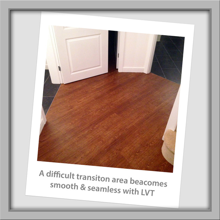 LVT is versatile and flexible.<br />
Luxury Vinyl Tiles offer an elegant solution to this difficult area and creates a smooth transition that unifies several rooms in the home.<br />
Tiles and wood are fused in this modern and stylish solution and of course LVT is Fitters' Snaps of DA Flooring 3 Enmore Close - Photo 1 of 8 LVT is versatile and flexible.<br />
Luxury Vinyl Tiles offer an elegant solution to this difficult area and creates a smooth transition that unifies several rooms in the home.<br />
Tiles and wood are fused in this modern and stylish solution and of course LVT is Fitters' Snaps of DA Flooring 3 Enmore Close - Photo 1 of 8