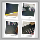 Black looks good!
Black is not always considered a vibrant choice for a floor. However, our fittersâ€™ snaps show how simple black can be lively and exciting, it also has distinct advantages with colour contrast and crisp edges. Our black bathroom vinyl , DA Flooring, Burnham-on-sea
