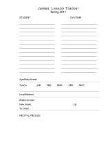 Menus & Prices, James' Music Studio, LLC, Franklin
