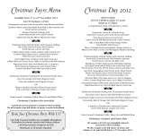 Menus & Prices, White Horse - Southill, Nr Biggleswade