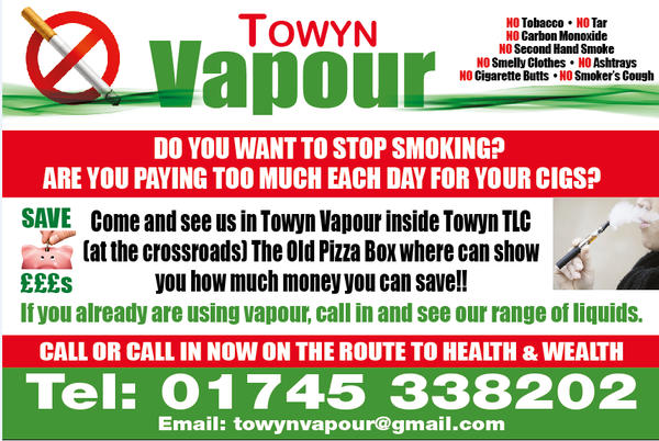  Profile Photos of Towyn Vapour the old pizza box, towyn road - Photo 31 of 44