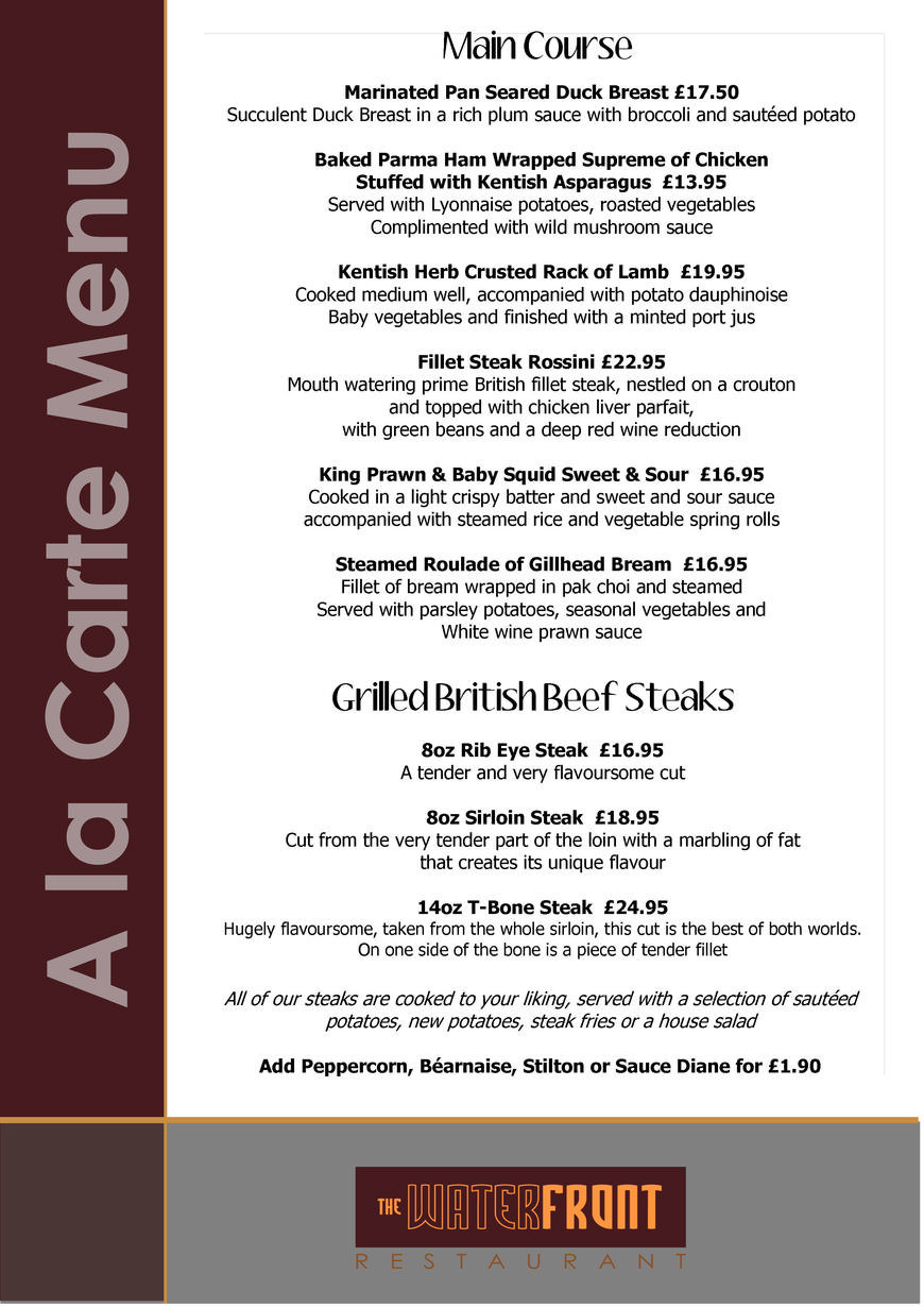  Pricelists of BEST WESTERN PLUS DOVER MARINA HOTEL & SPA Waterloo Crescent - Photo 1 of 4