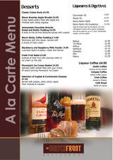 Menus & Prices, BEST WESTERN PLUS DOVER MARINA HOTEL & SPA, Dover