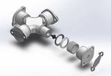 Reverse Engineering of Automotive u-joint, AutoCAD Drafting India, Ahmedabad