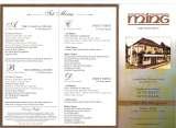 Menus & Prices, Ming Chinese Restaurant, Wortham Heath