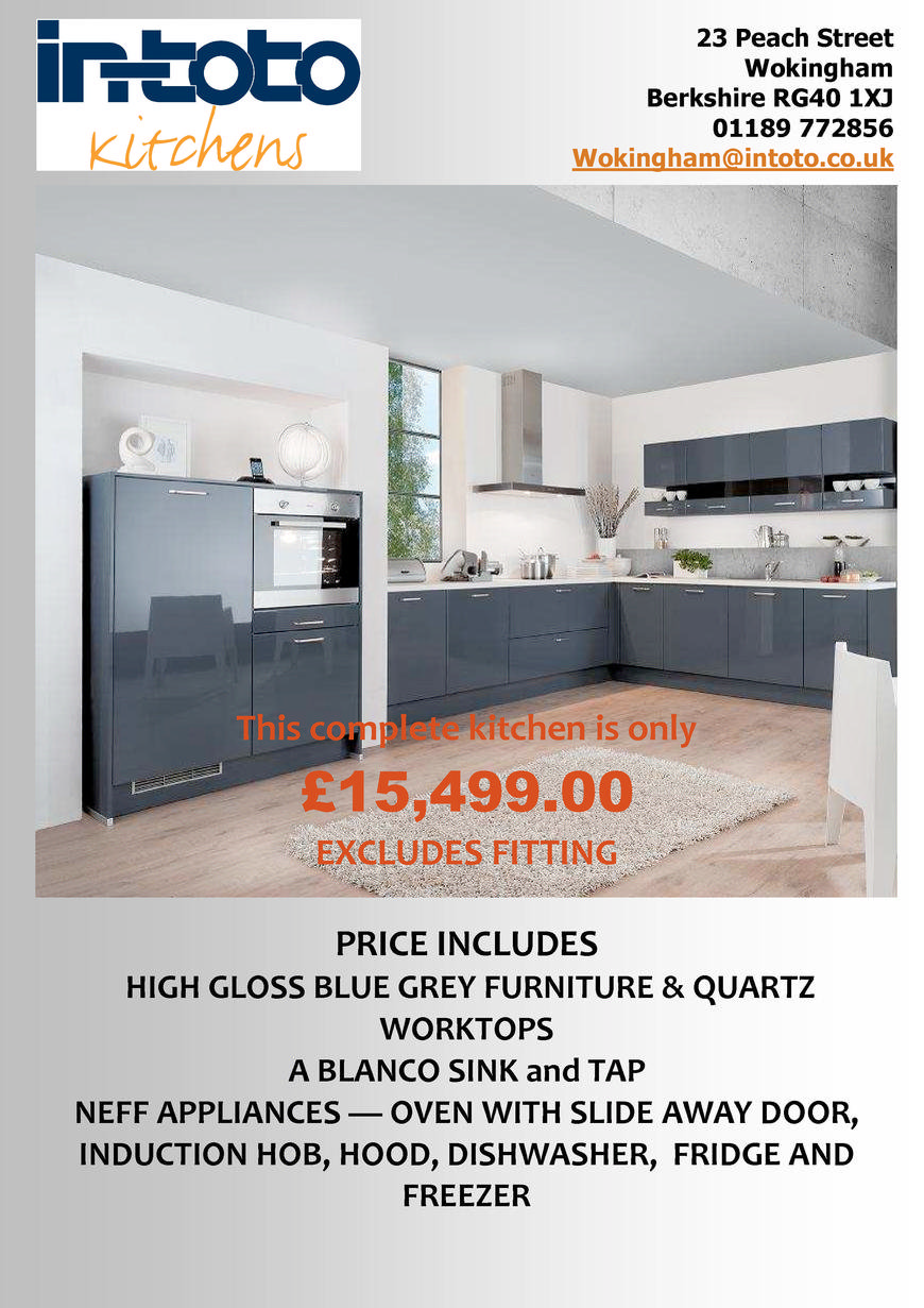  Pricelists of Intoto Kitchens Wokingham 23 Peach Street - Photo 1 of 2