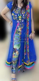 Multi-Colored Lehenga Choli with Dupatta, New Delhi