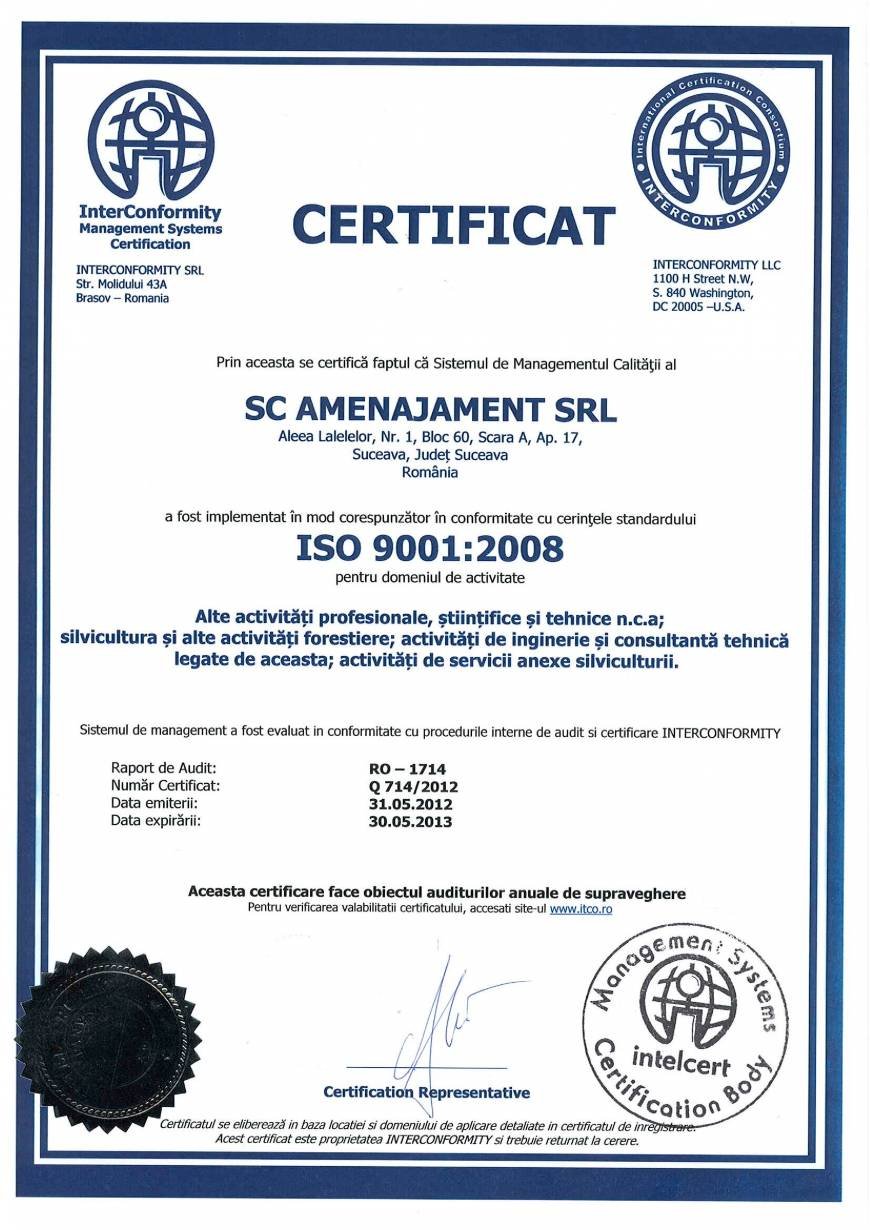  Pricelists of S.C. Amenajament S.R.L. Aleea Lalelelor nr.1 - Photo 1 of 10